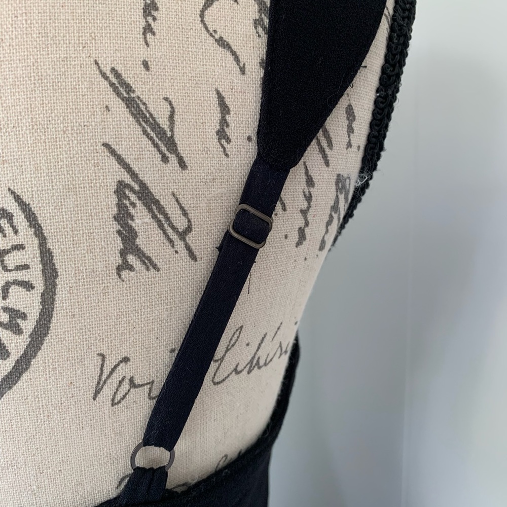 BCBGMaxAzria Yasminka Corset A- Line Black Dress Size 6 - Picture 6 of 12